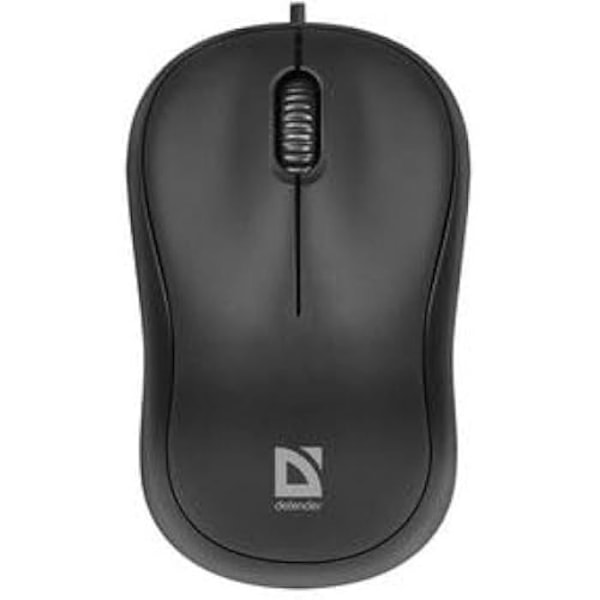 Tietokonehiiri - DEFENDER - Raton MS-759 Patch - Optiikka 1000DPI - 3 nappulaa USB musta
