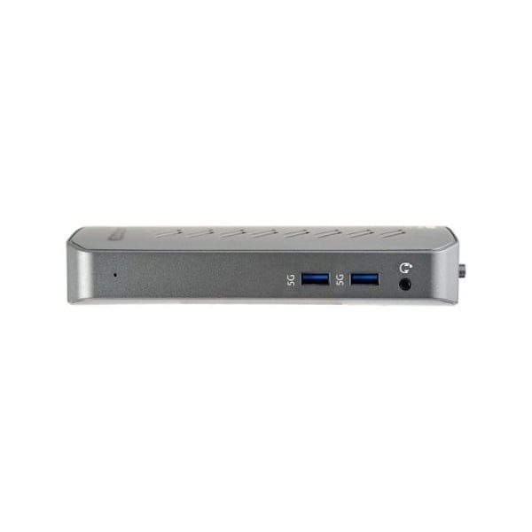 USB-keskittimen - Startech - DK30A2DHUUE - 6 kpl USB A - 1 kpl RJ-45 - Musta