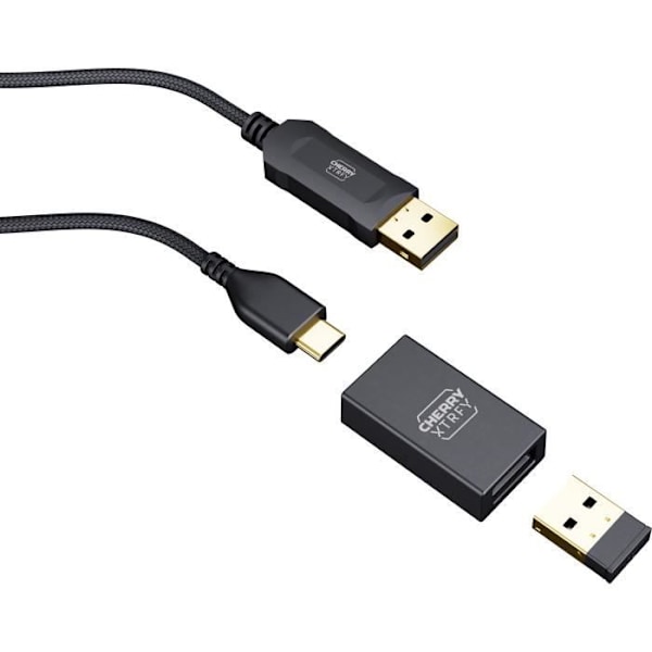 Trådlös spelsmus - XTRFY - Cherry M64 - 26000 dpi - 5 programmerbara knappar - Ergonomisk Svart