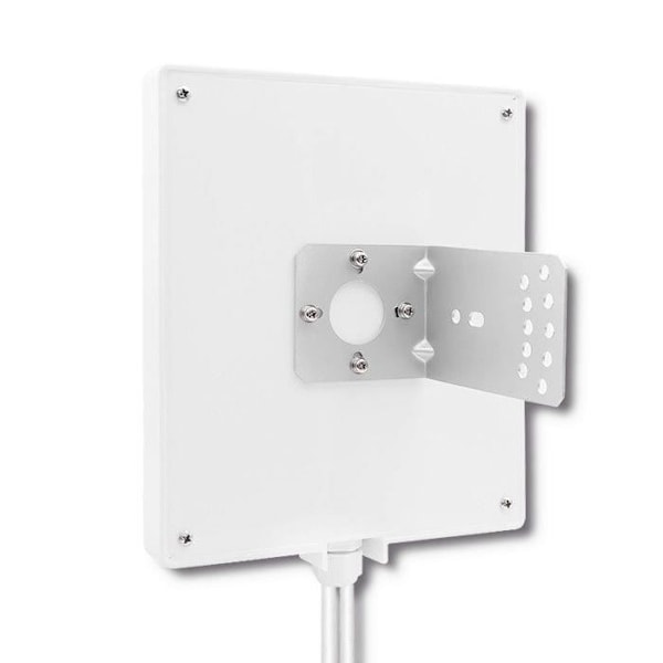 Antenne - Qoltec - 5G - 14dBi - Retningsbestemt - IP65 - 700-3800 MHz hvid