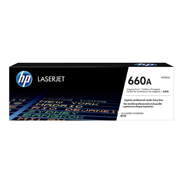 HP LaserJet 660A trommesæt (W2004A) - Ægte sort tromle - 65.000 sideydelse
