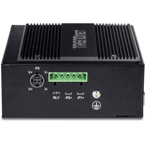 Switch - Ethernet-nav - Trendnet-injektor - TI-BG104 - Switch 10-portar Industrial Gbit PoE++ Din-Rail