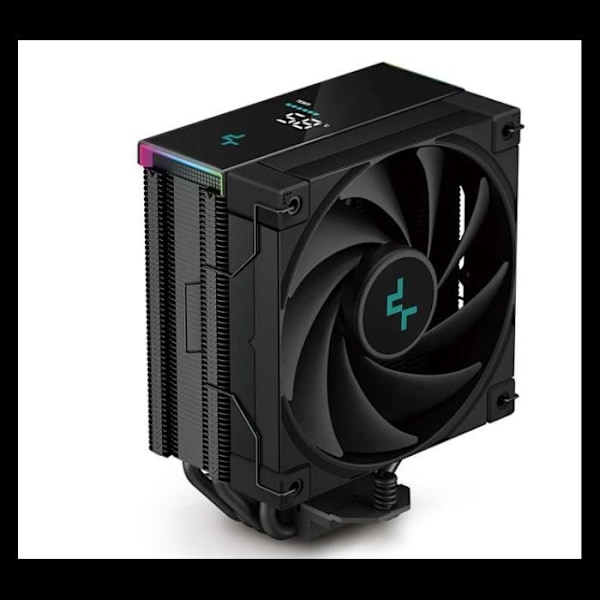 Luftkøler - DEEPCOOL - AK400 DIGITAL PRO - 12 cm - Sort - Kompatibel med AM4 Sort