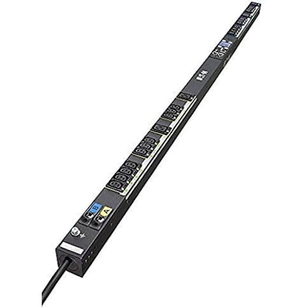Strömfördelningsenhet - EATON - EMAB03 - 16 AC-utgångar - Passiv kylning - 750 Watt Svart