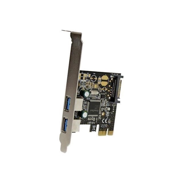 PCIe-kortti kahdella USB 3.0 -portilla - STARTECH - PEXUSB3S23 - SATA-virtalähde - Etron EJ168A -piirisarja