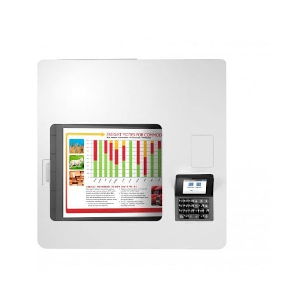 Värilaserprinteri - HP - M554DN - 33 ppm (musta) - 35 ppm (väri) - A4
