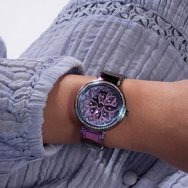 Ur - GUESS - GW0528L4 - Rustfrit stål - Lilla - Analogisk Lila