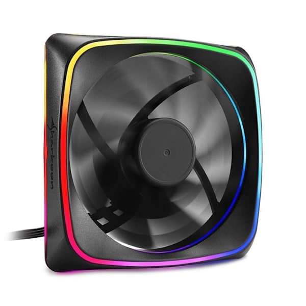 Sharkoon RGB Shark Lights, Chassi Fläkt - 4044951028924