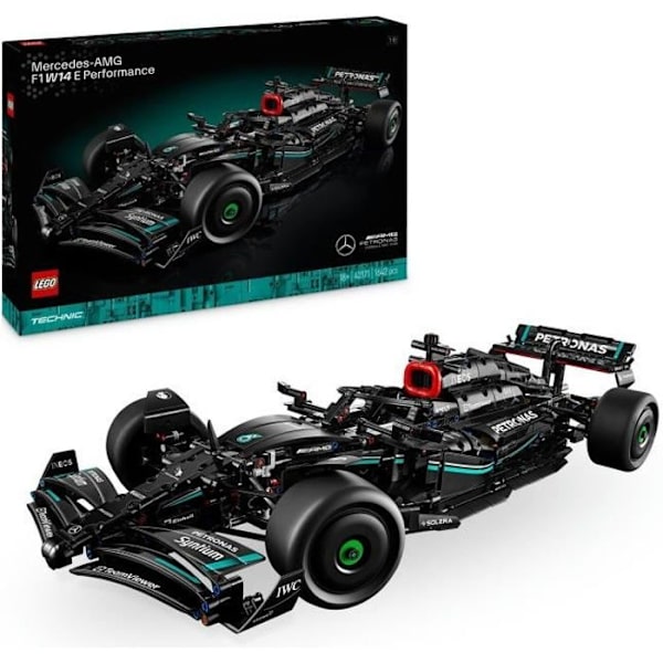LEGO Technic 42171 Mercedes-AMG F1 W14 E Performance, Replika, Skrivebordsdekoration