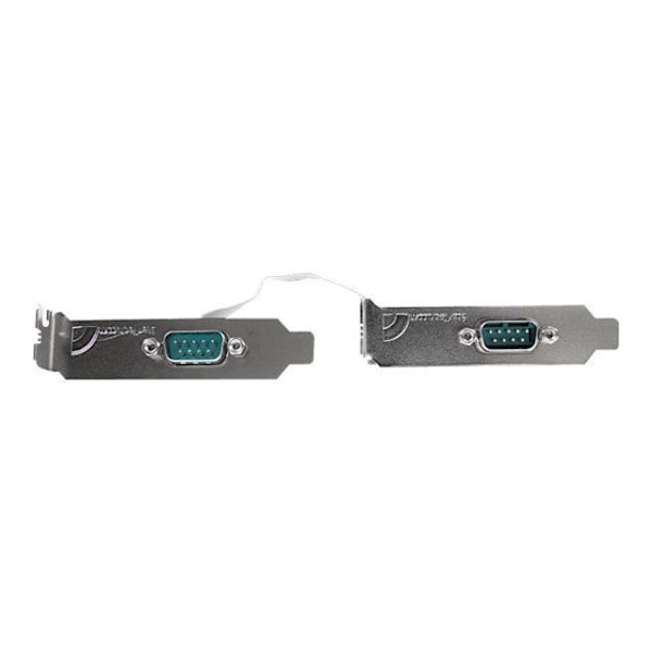 Matalaprofiilinen PCI Express -kortti kahdella RS232-sarjaportilla - STARTECH - UART 16550 - PC