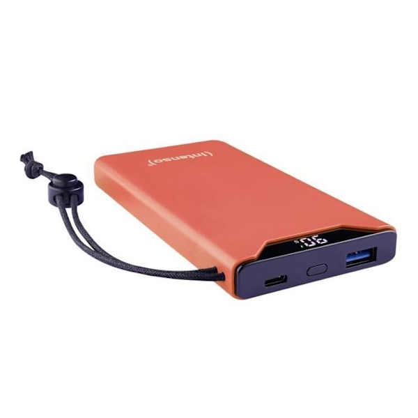 Intenso Power Bank F10000 10000mAh 20W Pika Lataus USB-A/C Oranssi