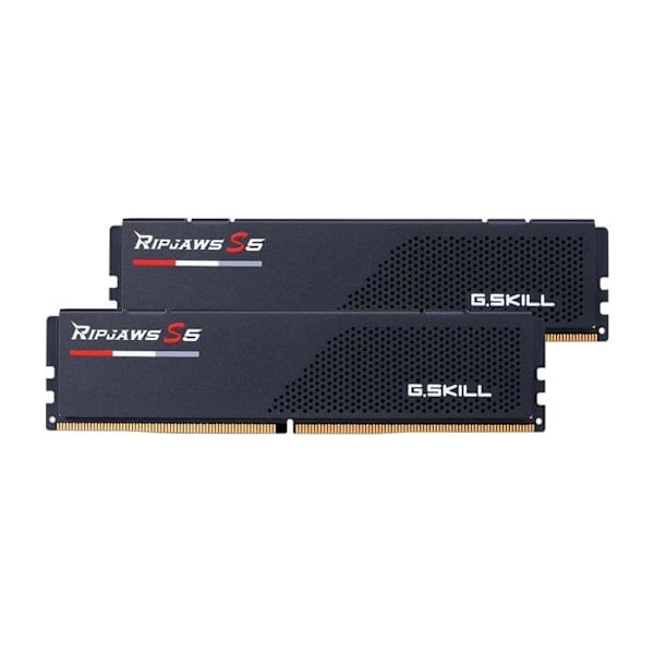 G.Skill RipJaws S5 Lav Profil 64 GB (2 x 32 GB) DDR5 6800 MHz CL34 - Sort - Dual Channel Kit 2 DDR5 RAM-moduler PC5-54400 - F5