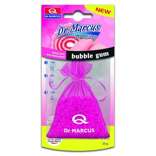 Luftrenare - DR MARCUS - Fresh Bag - Bubblgumdoft - Perfekt för bilen - Fräschar upp luften