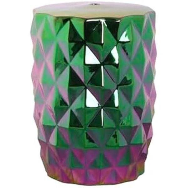 Sidebord - HOME ESPRIT - Flerfarvet - Porcelæn - 33 x 33 x 45 cm - Lille komplementært møbel Flerfärgad