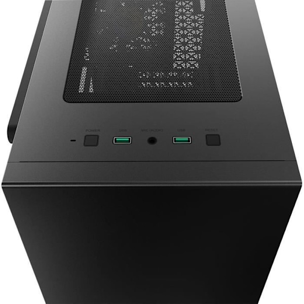 DEEPCOOL Macube 110 Sort - Kasse uden strømforsyning - Mini tower - Micro-ATX-format