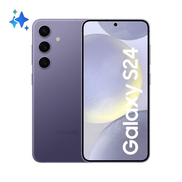 Samsung Galaxy S24 Dual Sim 8 Gt RAM 128 Gt Cobalt Purple EU
