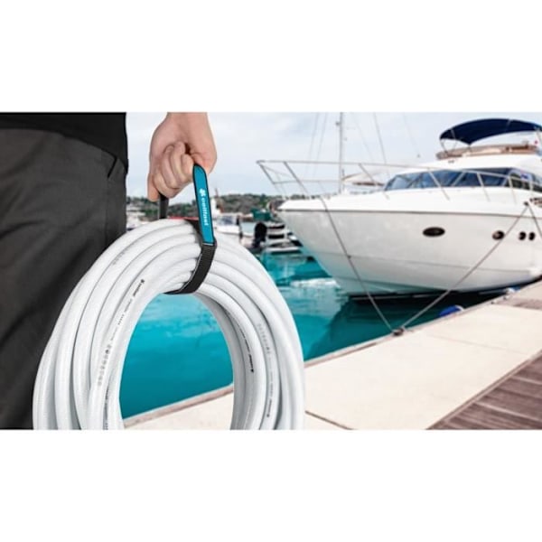 Puutarhan kastelusarja - 1/2" - 20 M Yacht Prestige - CELLFAST ATSV Valkoinen