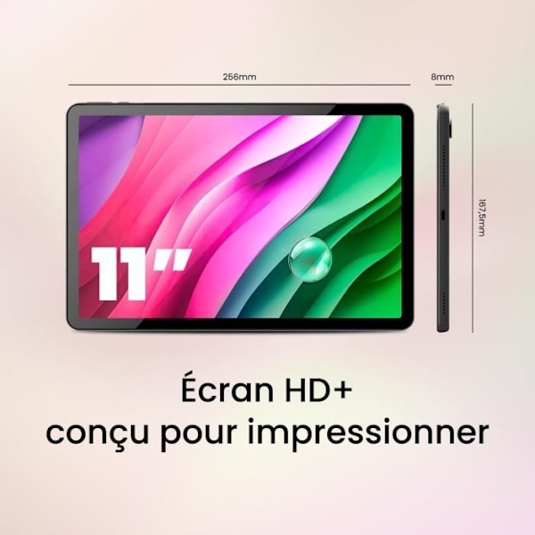 SPC Gravity 5 - 11 Tum Tablet, Octa-Core, 4GB RAM, 128GB Utbyggbart Lagringsutrymme, WiFi 6, Android 13