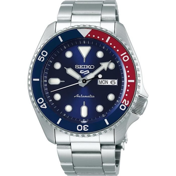 Ur - SEIKO - 5 Sports - SRPD53K1 - Automatisk - Vandtæt 10 ATM - Sort stål Svart