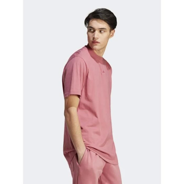 Lyhythihainen t-paita M all szn t - Adidas - Pinkki - 100% puuvillaa Rosa M