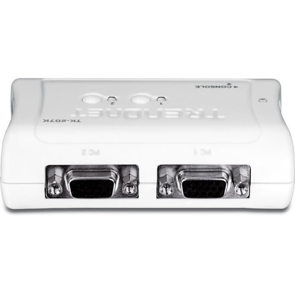 TRENDnet TK-207K KVM 2 USB VGA-portar + 2 kablar