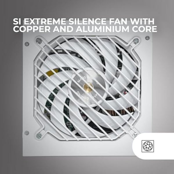 Strømforsyning PC - MARS GAMING - MPB750SI - 750W - 80Plus Bronze - Ultra Stille ventilator