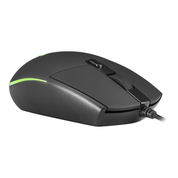 Optisk Mus - Mars Gaming - MMG - 3200 dpi - Kablet - 6 knapper