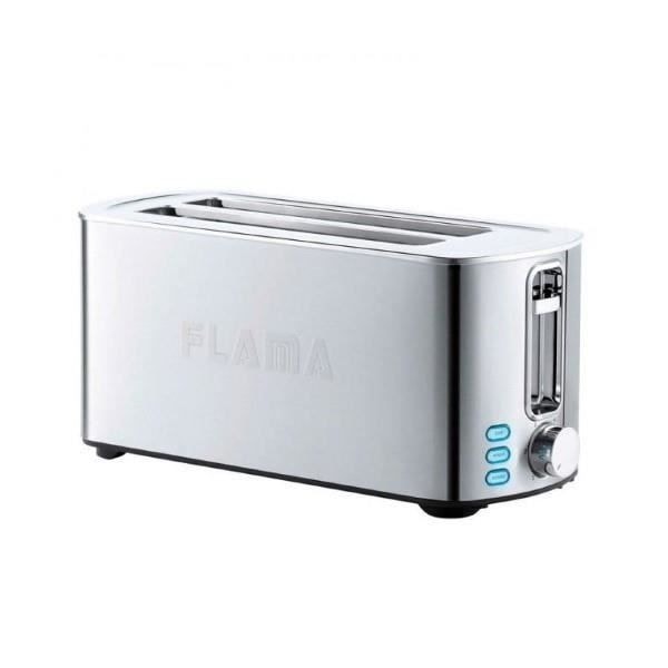 Flama 969FL 1400 W leivänpaahdin - Harmaa - Energiankulutus 1400 wattia - Flama merkki