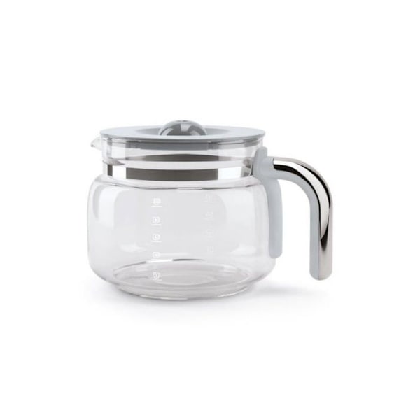 SMEG DCF02BLEU filterkaffebryggare - 10 koppar - 1050W - 1950-tal - Svart