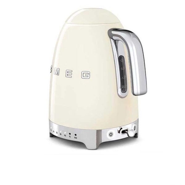 Vattenkokare - Smeg - KLF04CREU - 1,7 liter - 2400 Watt - Creme Grädde