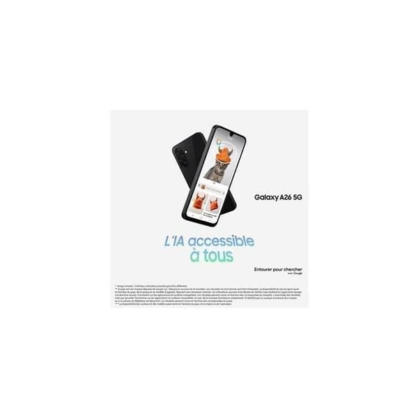 SAMSUNG Galaxy A26 5G Smartphone 128 GB Vit Vit
