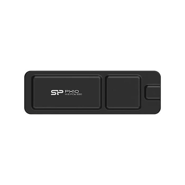 Ekstern SSD - Silicon Power - PX10 512GB - Sort - USB 3.2 Gen 2 - Kompatibel med PC, Mac, PlayStation, Xbox