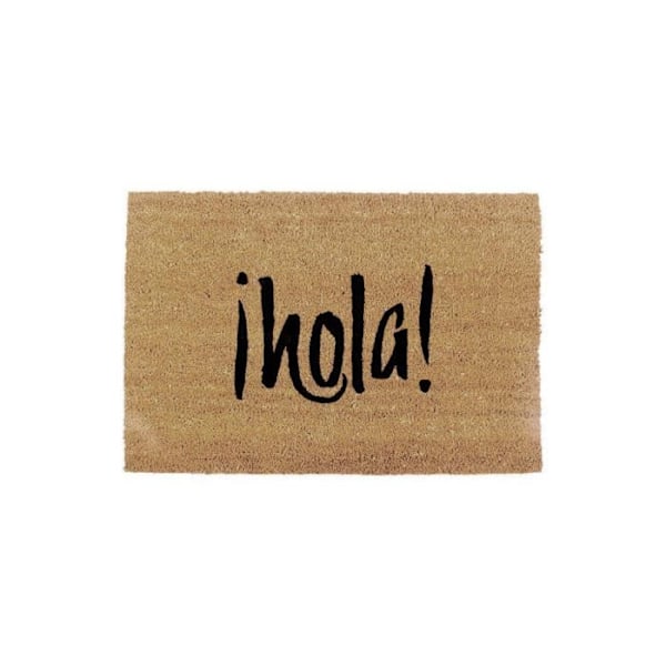 Paillason - GENERIQUE - Hola - Kokosfiber - 60x40cm - Rektangulær