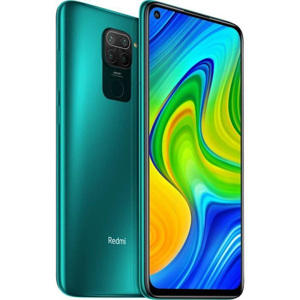 XIAOMI Redmi Note 9 Metsäviher 64 Go Grön