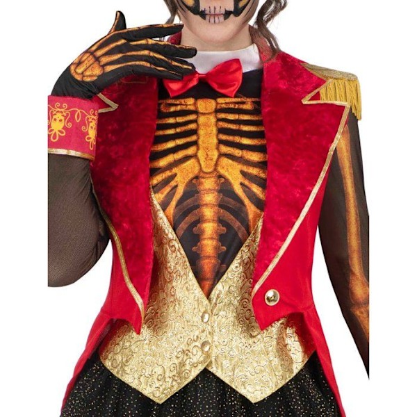 Skræmmende banechefs kostume - MY OTHER ME - Halloween - Sort - Flere størrelser - Voksen kvinde Svart