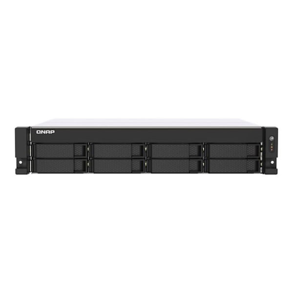 Netværkslagring NAS Qnap TS-873AEU-RP-4G Sort Grå Sort