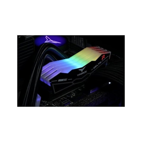Team Group T-Force Delta RGB DDR5 6000MHz 32GB 2x16GB CL30 Dual AMD EXPO och Intel XMP Svart