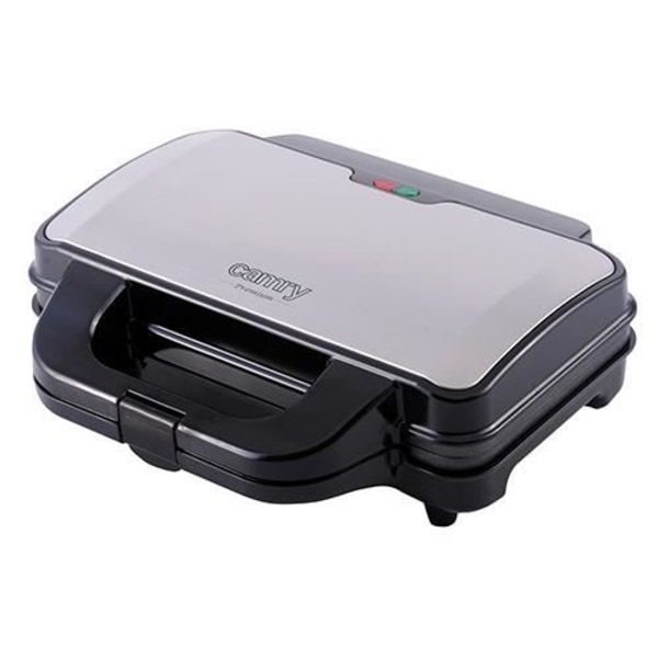 XL Croque-monsieur apparat - CAMRY CR 3054 - Effekt 1300W - Non-stick plader - Termostat SVART
