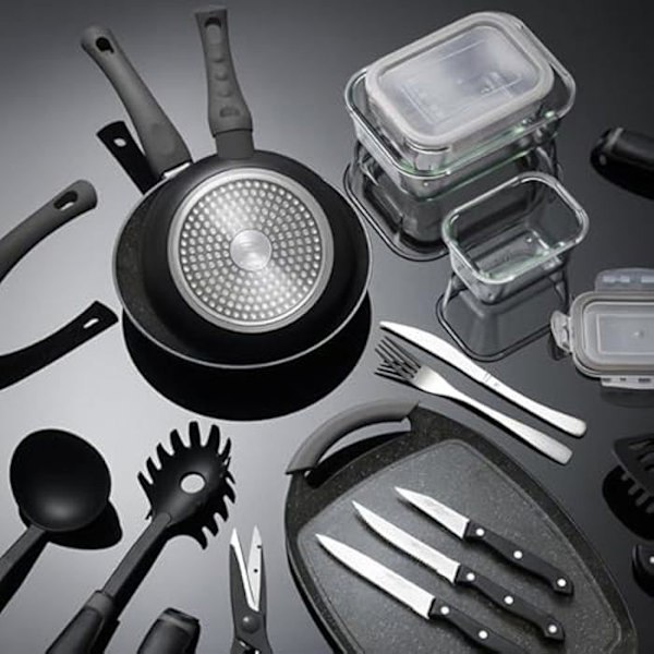 Sarten - SAN IGNACIO - Toledo - 18 cm - Smedet aluminium - Non-stick belægning