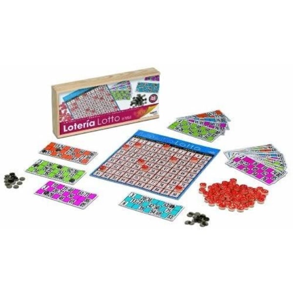 Brætspil CAYRO - LOTO - Trækasse - Model 749 - For børn fra 6 år