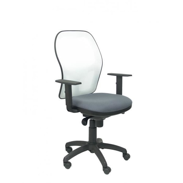 Ergonomisk kontorsstol med synkromekanism, justerbara armstöd och höjdjustering Andas nätryggstöd i