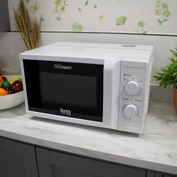 TM Electron MIKROVÅGGS 20L VIT GRILL