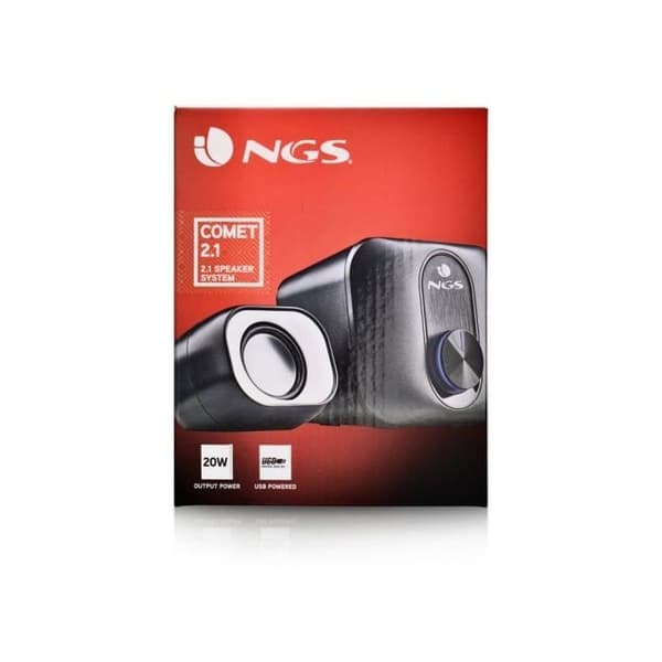Mini Stereo Kaiutin - NGS - COMET 2.1 - 20W - USB - 3,5 mm