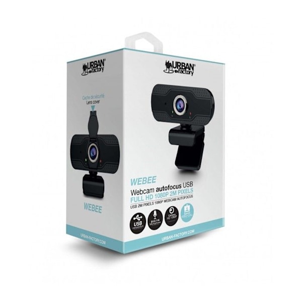 URBAN FACTORY Webbkameror USB Full