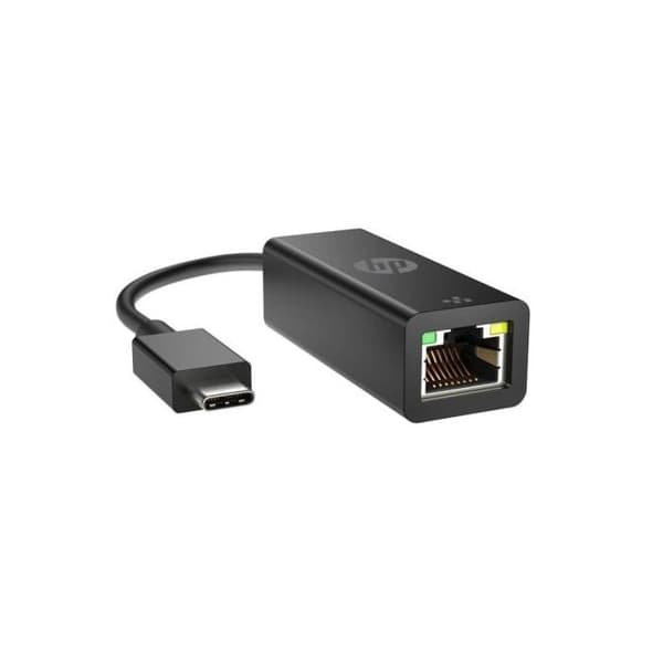 HP USB-C till RJ45 G2 Gigabit Ethernet Plug and Play Svart IT-hantering