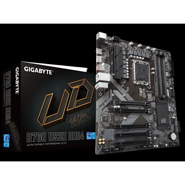 Emolevy - GIGABYTE TECHNOLOGY - B760 DS3H DDR4