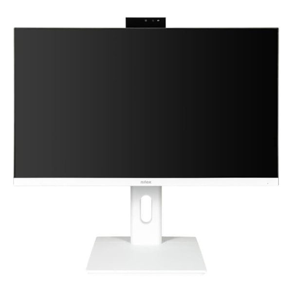 Moniteur PC 23,8" - Nilox - NXM24REGWEB01W - Full HD 1920x1080 - IPS LED - Hvid