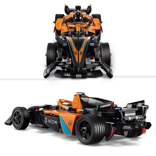 LEGO Technic 42169 NEOM McLaren Formel E racerbil, billegetøj, kreativ legegave