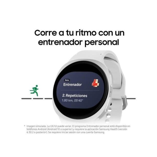 Samsung Galaxy Watch8 Bluetooth 44mm med Galaxy AI Silver