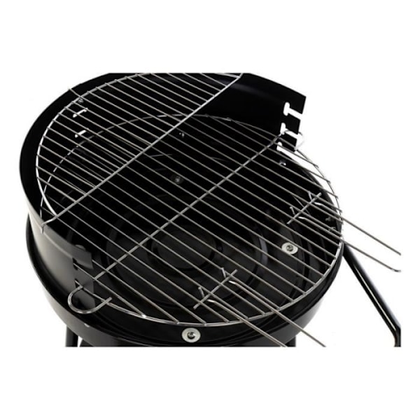 Kolgrillhjul - DKD Home Decor - Metall - Vit Vit